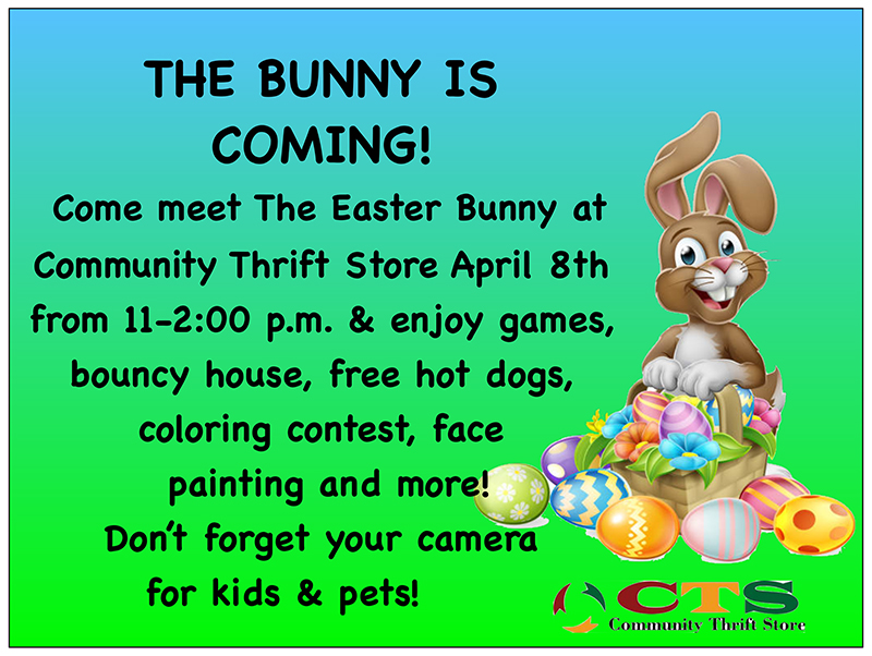 Easter Bunny Coming to CTS!